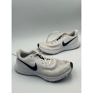 Nike Revolution 5 Womens White Black Running Shoes DJ6009-100 Size 8